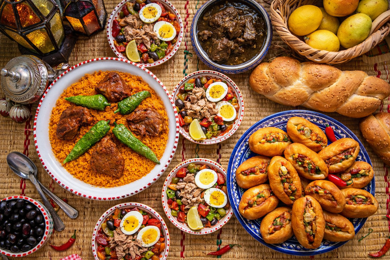 Ready to Discover Tunisia Through Its Gastronomy: A Journey of Traditions, Flavors, and Street Food?