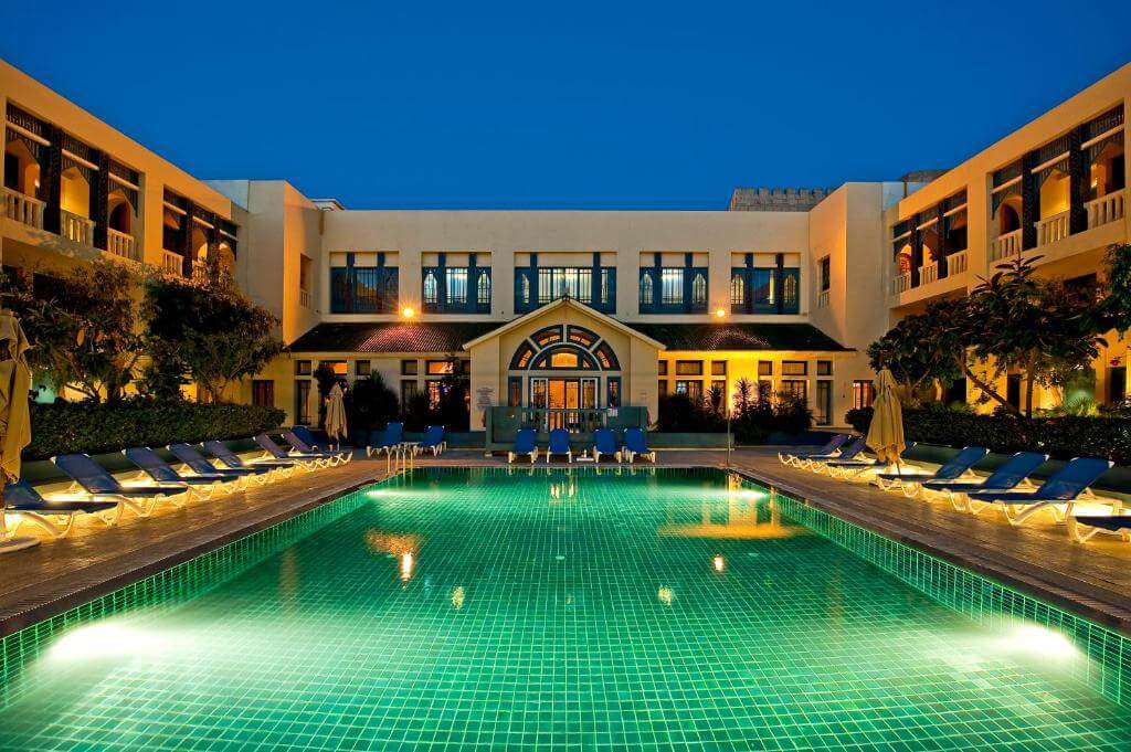 Diar Lemdina hotel with outdoor swimming pool in Hammamet, Tunisia